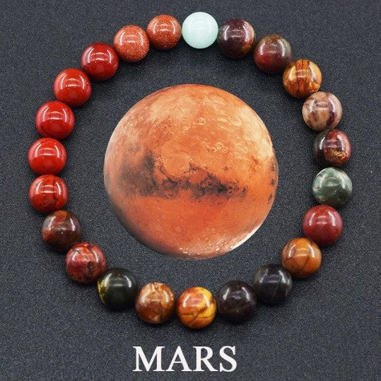 Universe Energy Couples Bracelet – Matte Stone Bead Bracelet for Balance, Connection & Style (Unisex) - Glowify