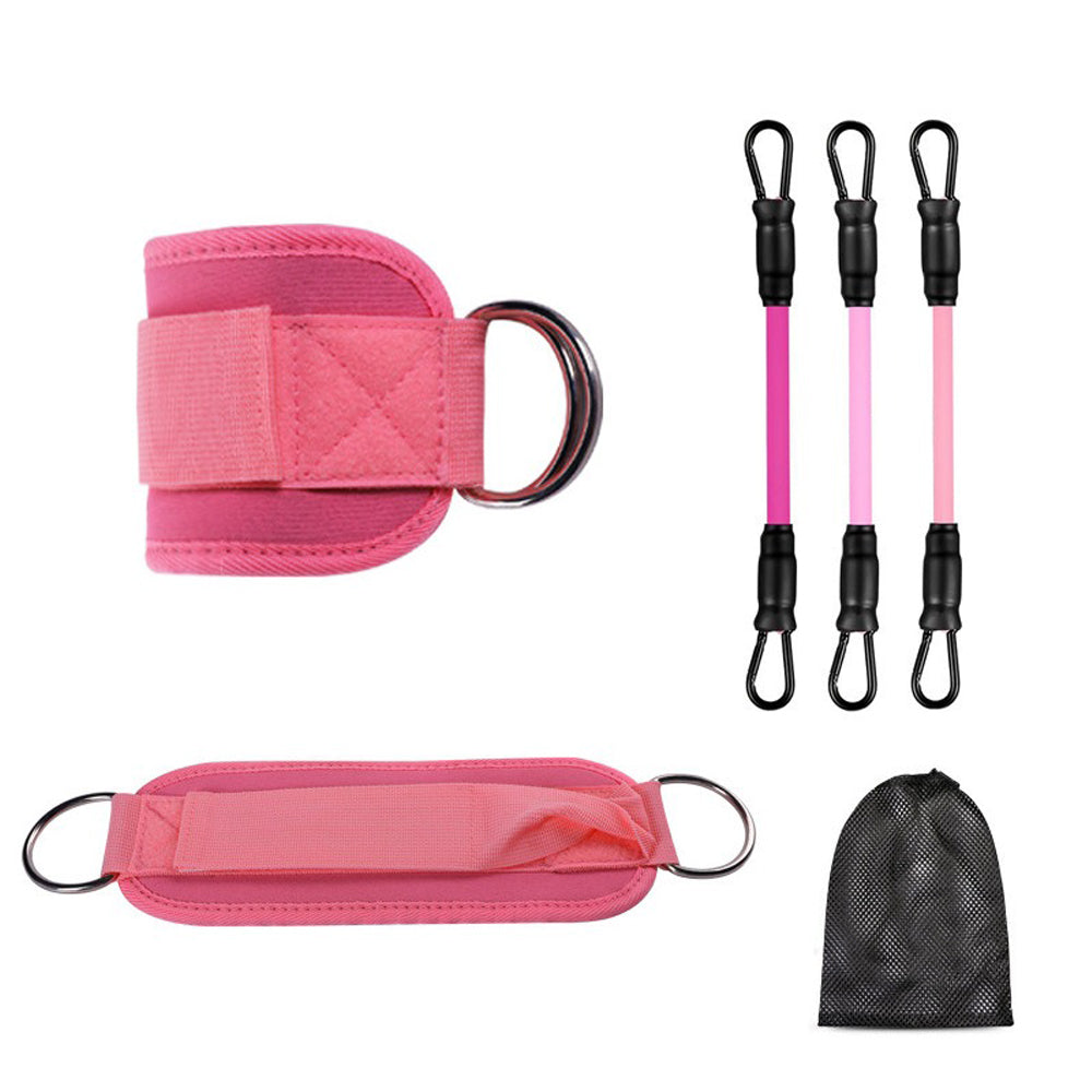 Ankle Resistance Bands with Cuffs – Adjustable Leg & Glute Workout Bands for Booty Lift and Home Gym Training - Glowify