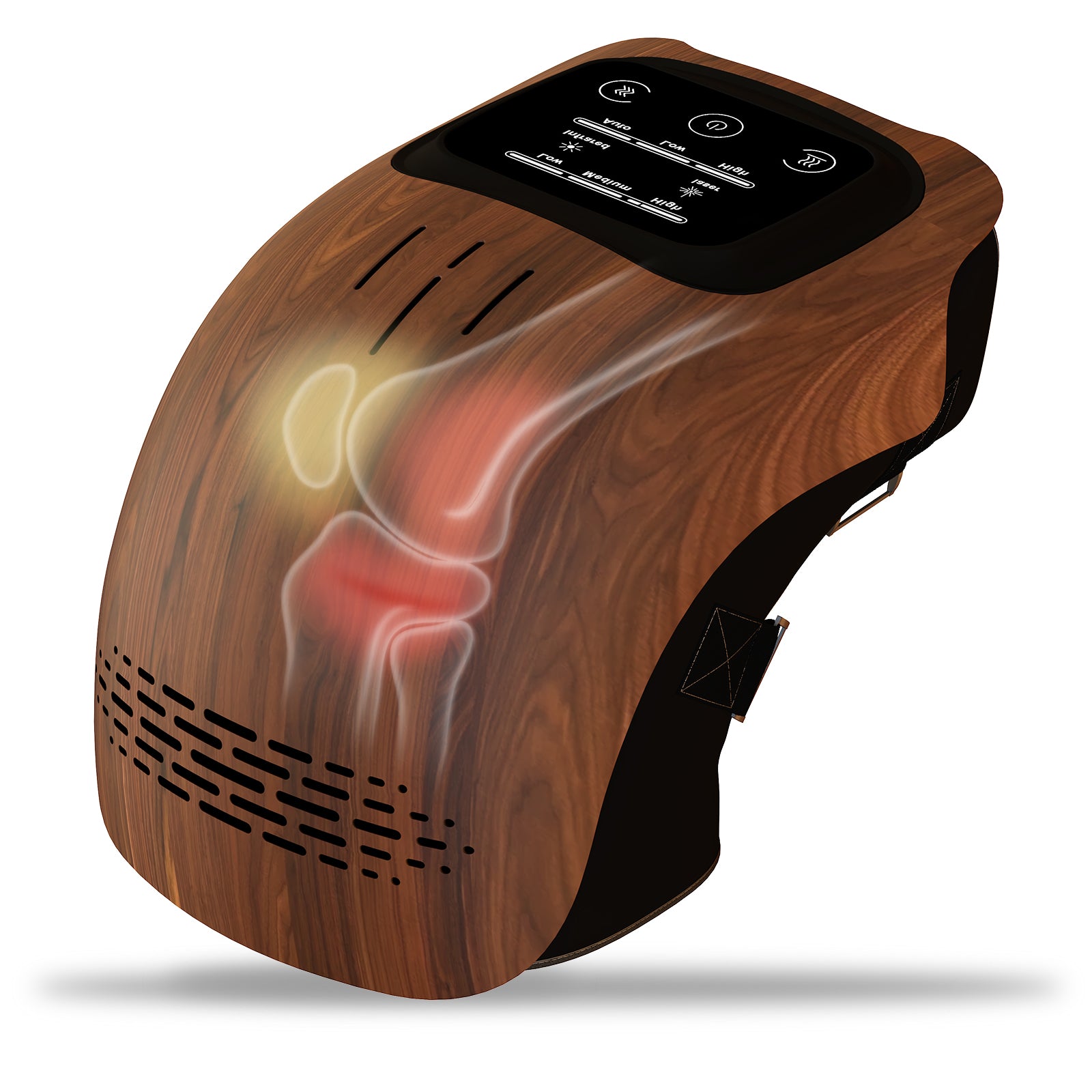 Electric Intelligent Knee Massager with Infrared Heat & Vibration – Rechargeable Home Pain Relief & Deep Kneading Therapy Device - Glowify