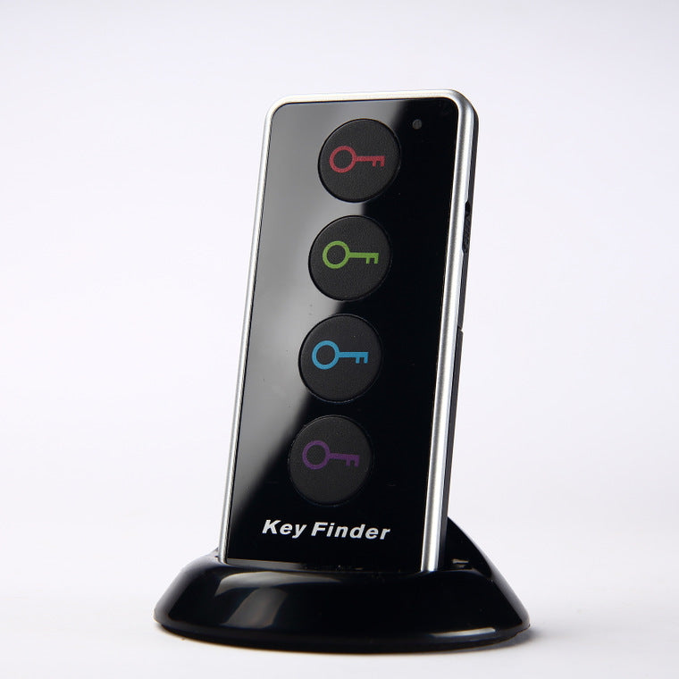 Wireless Key Finder Locator Set (1 Transmitter + 4 Receivers) – 40m Range, Beep Sound Anti-Lost Tracker - Glowify