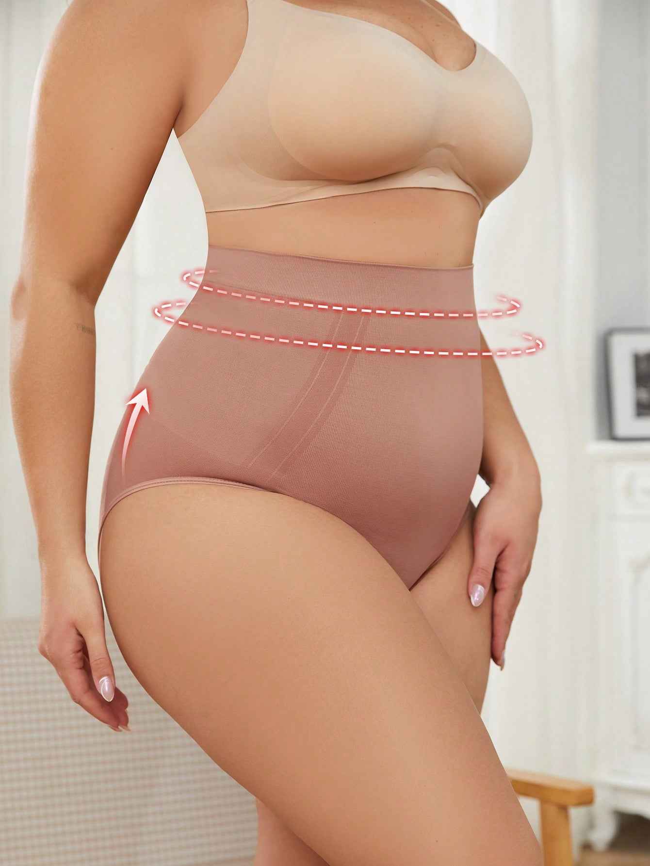 High-Waisted Shapewear Shorts for Women – Seamless Tummy Control Butt Lifter & Thigh Slimmer (0XL–3XL)