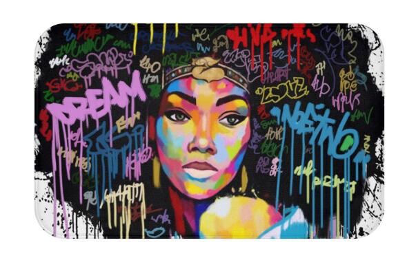 Creative Memory Foam Bath Mat – Fast-Drying Anti-Slip Microfiber Bathroom Rug