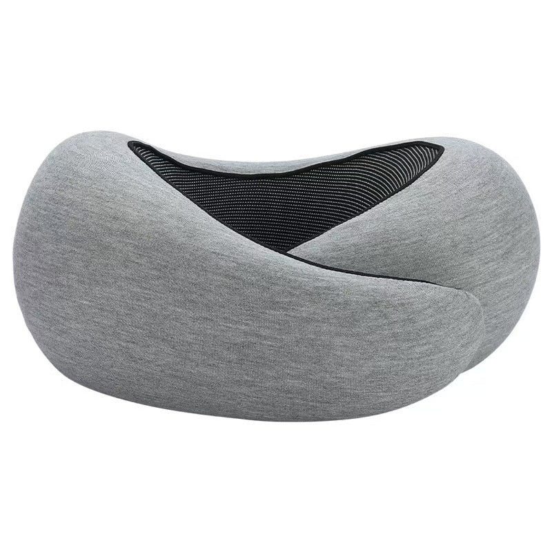 Soft Memory Foam Travel Neck Pillow – U-Shape Adjustable Support for Plane, Car & Office Naps - Glowify
