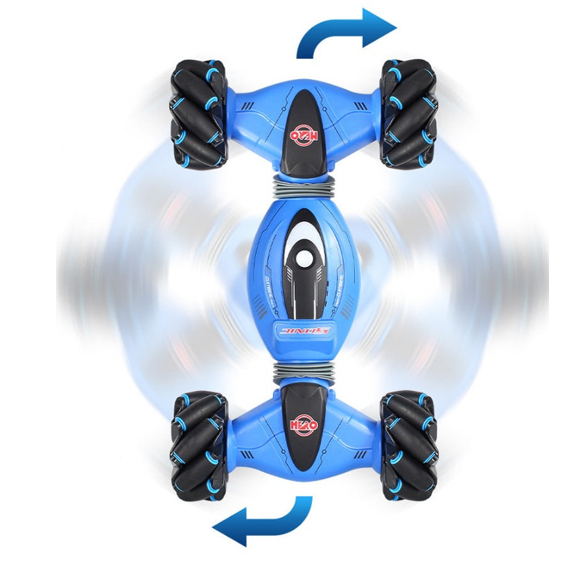 Double-Sided RC Stunt Car with Rock Climbing Mode – All-Terrain Remote Control Car for Kids & Teens - Glowify