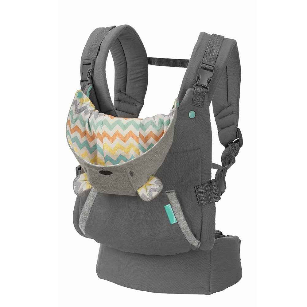 4-in-1 Ergonomic Baby & Toddler Carrier – Double-Shoulder Comfort, Back Pain Relief, All-Season Use - Glowify