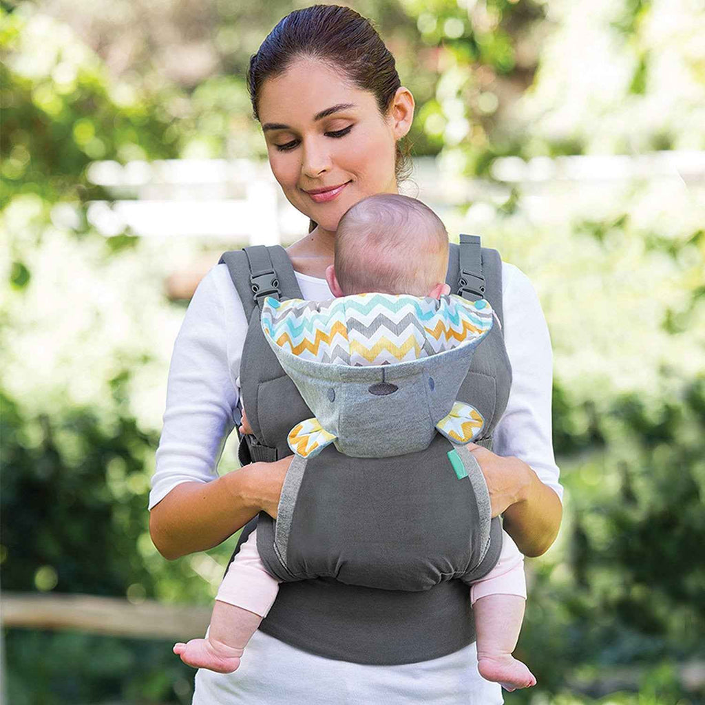 4-in-1 Ergonomic Baby & Toddler Carrier – Double-Shoulder Comfort, Back Pain Relief, All-Season Use - Glowify
