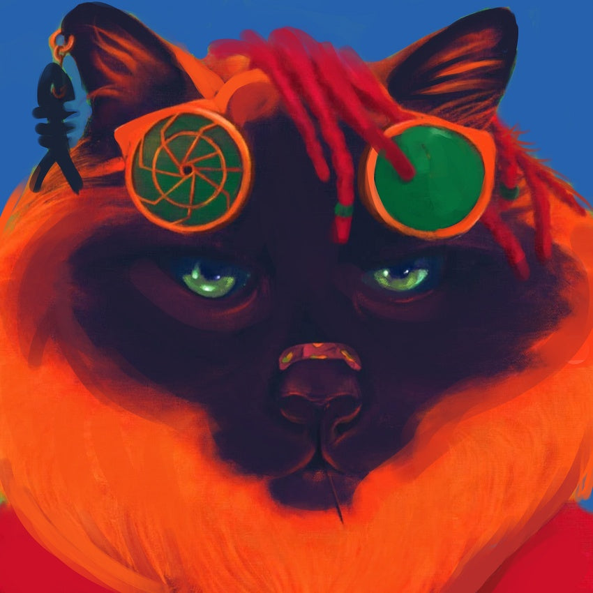 Graffiti Art African Girl Shower Curtain – Hip Hop Portrait Bathroom Decor with Modern City Style