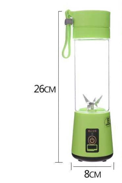 Portable USB Blender - Rechargeable Personal Smoothie Maker for Gym, Travel & On-the-Go