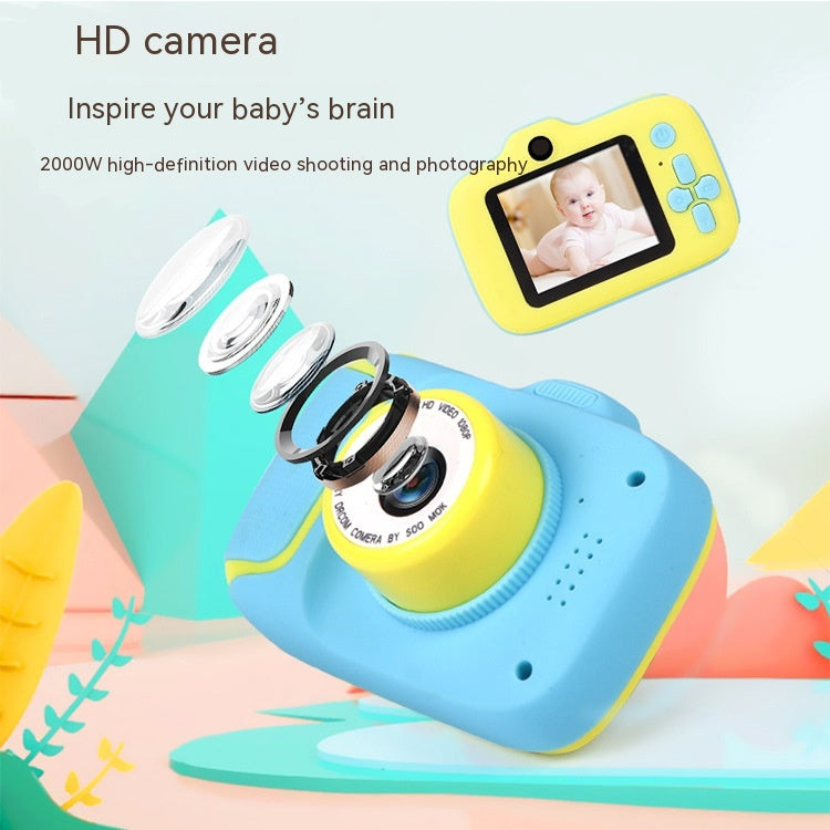 HD Children’s Digital Camera – 1080P Kids Camera Birthday Toy with Filters & Stickers - Glowify