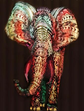 Graffiti Art African Girl Shower Curtain – Hip Hop Portrait Bathroom Decor with Modern City Style