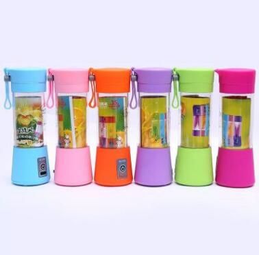 Portable USB Blender - Rechargeable Personal Smoothie Maker for Gym, Travel & On-the-Go