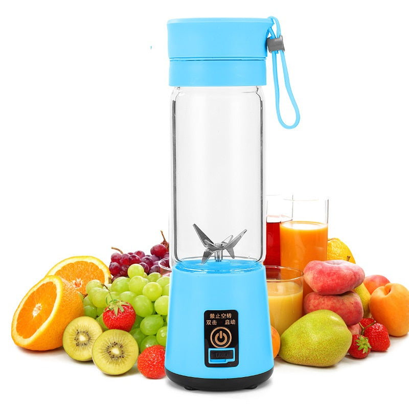 Portable USB Blender - Rechargeable Personal Smoothie Maker for Gym, Travel & On-the-Go