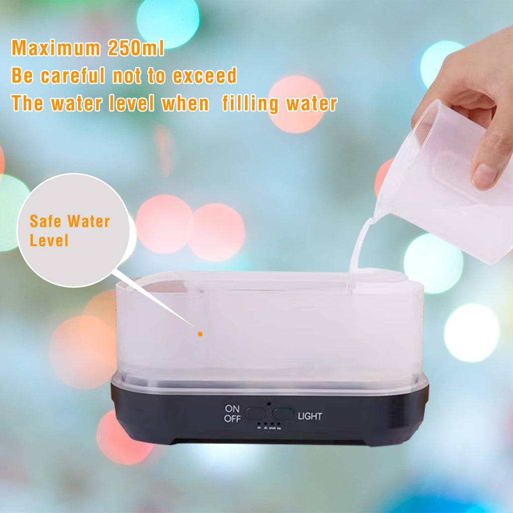 Christmas Snowflake Humidifier – Colorful Aroma Diffuser