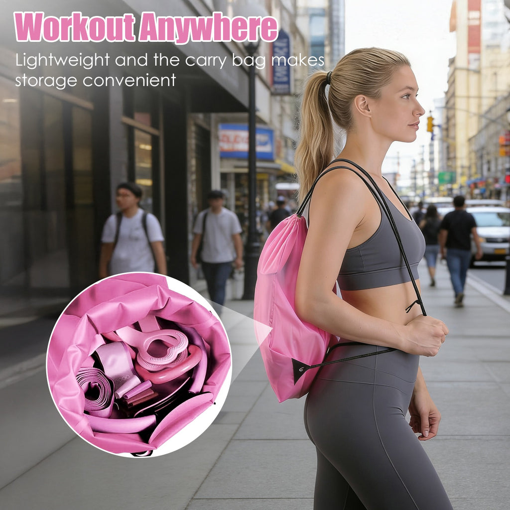 14-Piece Pilates Ring Kit for Women – All-in-One Home Workout Set with Yoga Ball, Resistance Bands & Accessories