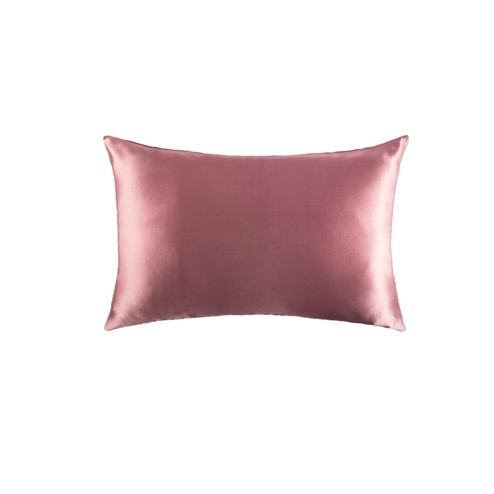 Mulberry Silk Pillowcase 2-Pack - Reduce frizz, breakage & sleep lines. Premium silk for hair & skin. Invisible zipper. 5 colors. Shop Glowify!