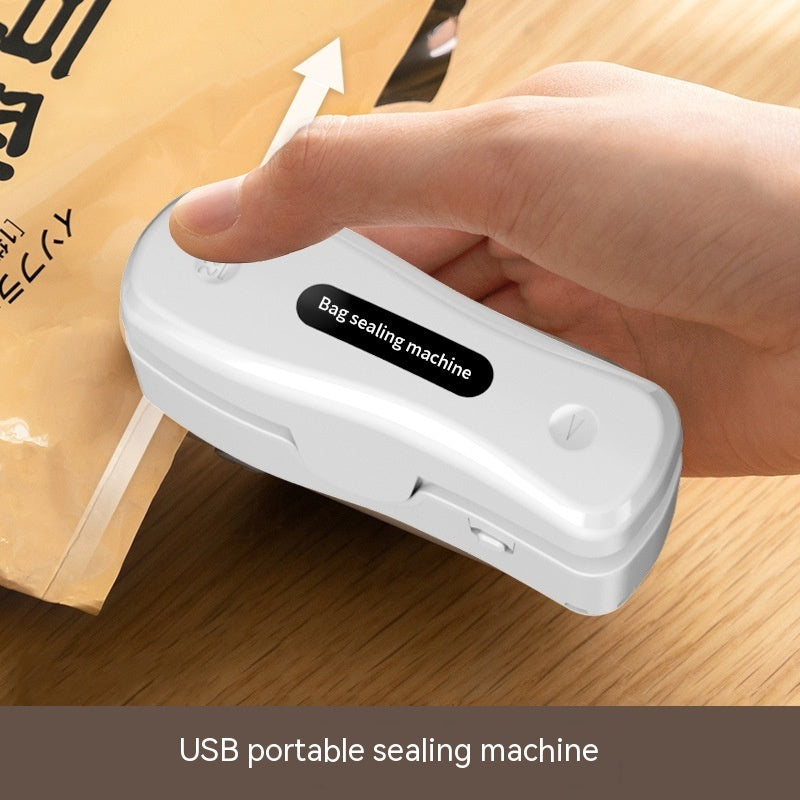 Rechargeable Mini Heat Sealer – USB-C Portable Food Bag Sealing Machine for Fresh Storage - Glowify