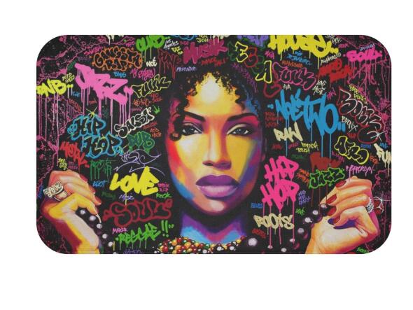 Creative Memory Foam Bath Mat – Fast-Drying Anti-Slip Microfiber Bathroom Rug