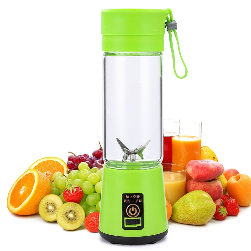 Portable USB Blender - Rechargeable Personal Smoothie Maker for Gym, Travel & On-the-Go