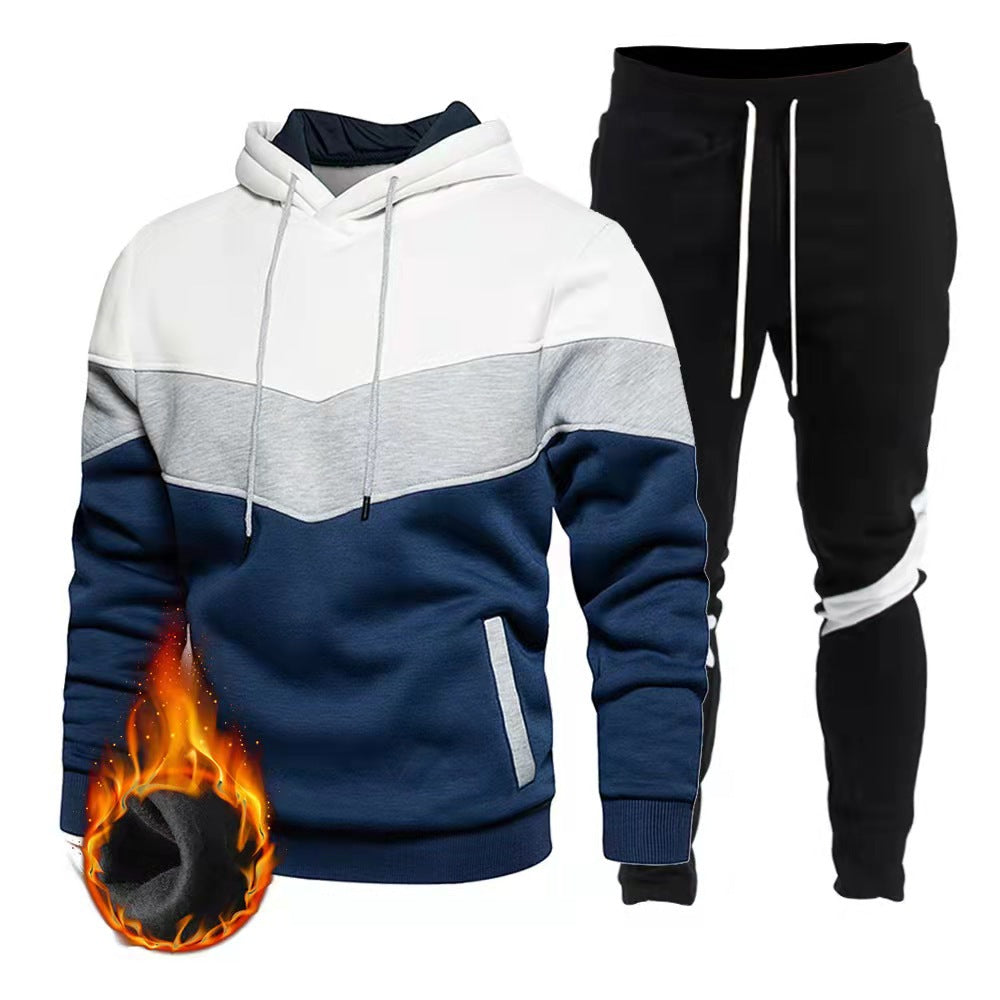 Hooded Sportswear Set - Casual Two-Piece Hoodie & Jogger Suit - Glowify