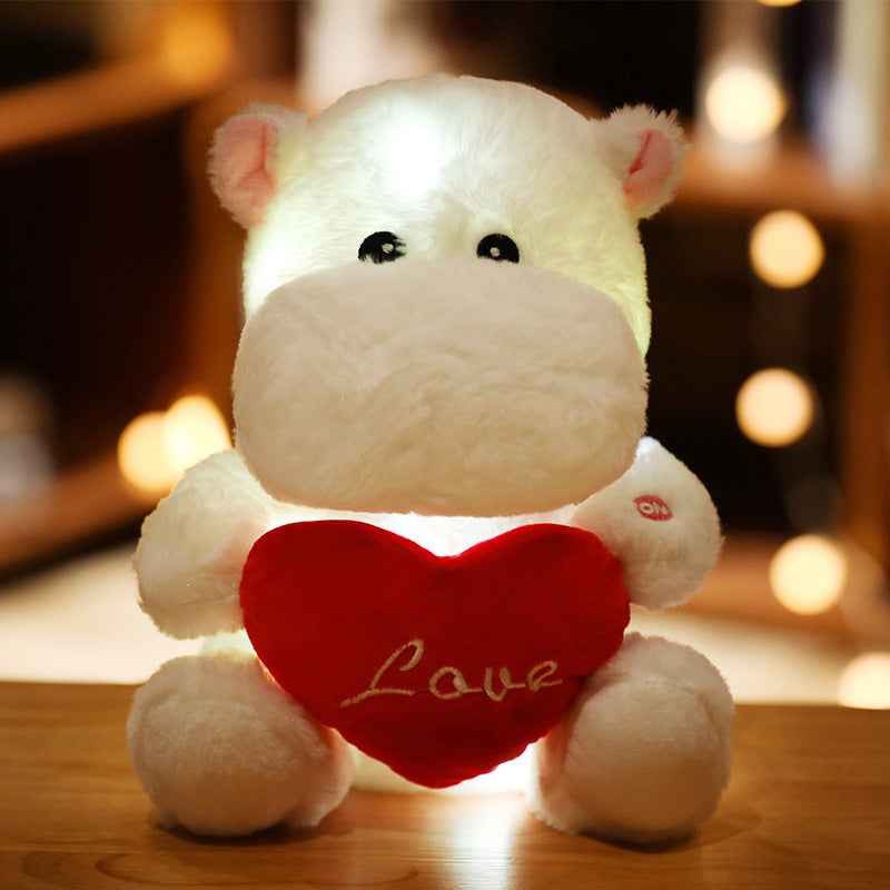 Glowing Plush Animal Gifts – Light-Up Bear, Owl, Hippo & More for Romantic Occasions - Glowify
