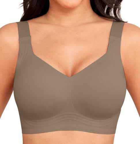 Glowify Comfy Wireless Bra – Full Coverage, All-Day Comfort Wireless Bra - Glowify