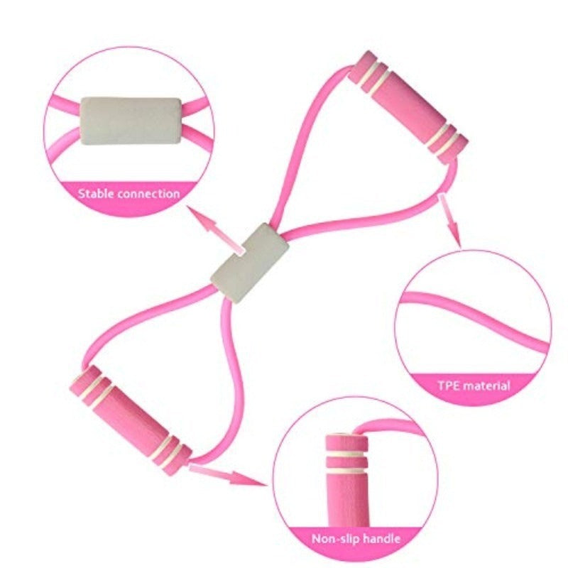 Multi-Function 6-Tube Pedal Resistance Band – Full Body Home Workout Trainer - Glowify