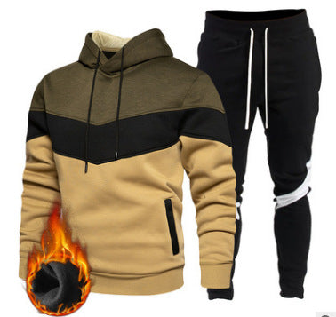 Hooded Sportswear Set - Casual Two-Piece Hoodie & Jogger Suit - Glowify