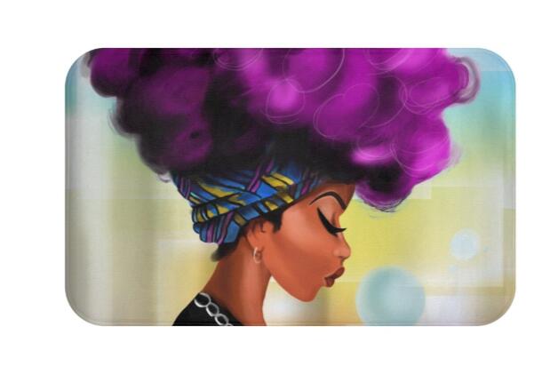 Creative Memory Foam Bath Mat – Fast-Drying Anti-Slip Microfiber Bathroom Rug