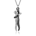 Hug Me Close Couple Necklace – Symbolic Embrace Pendant for Love, Connection & Togetherness - Glowify