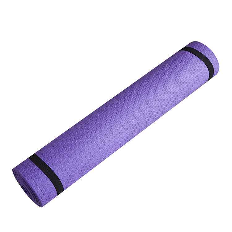Eco-Friendly NBR Yoga Mat – Thick Non-Slip Fitness & Workout Mat for Home and Gym - Glowify