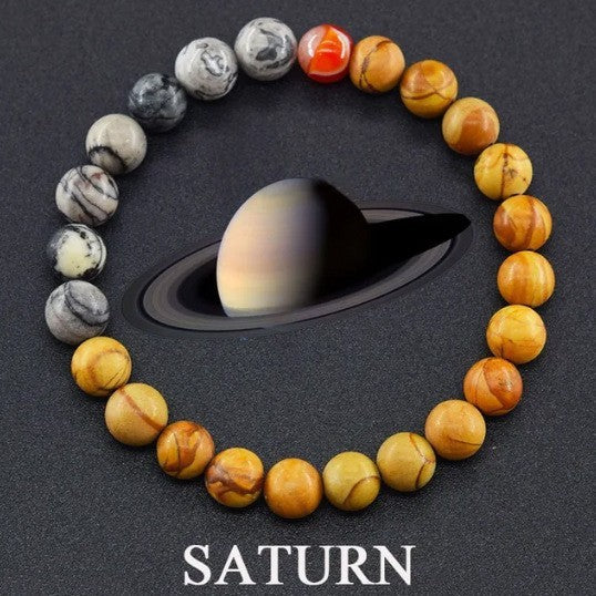 Universe Energy Couples Bracelet – Matte Stone Bead Bracelet for Balance, Connection & Style (Unisex) - Glowify