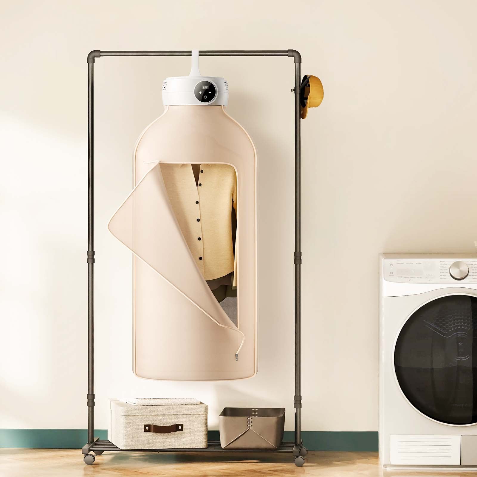 Portable Electric Clothes Dryer – Fast PTC Heating for Travel & Small Spaces