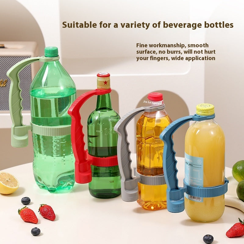 Adjustable Beverage Bottle Handle Holder – Multi-Use Pouring Handle for Oil, Drinks & Bottles - Glowify
