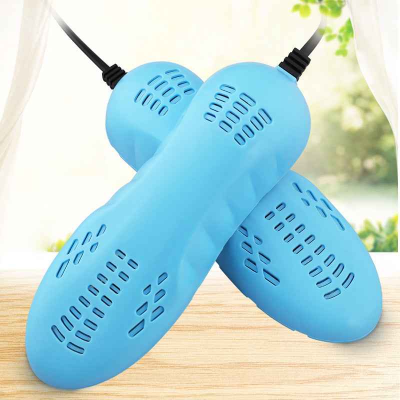 Electric Shoe Dryer & Deodorizer – Quick-Drying Warmer for Home Use, Compact Design in Pink/Blue - Glowify