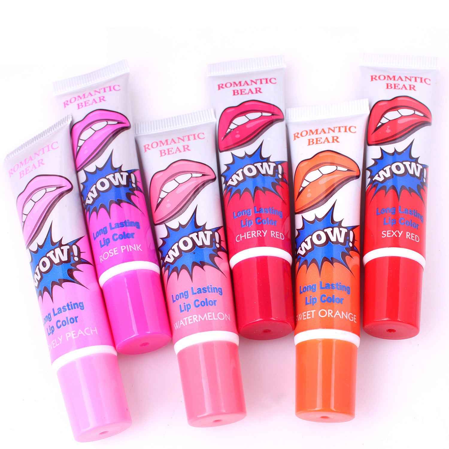 Peel-Off Liquid Lipstick Mask – Waterproof, Long-Lasting Lip Tint (6 Colors) - Glowify