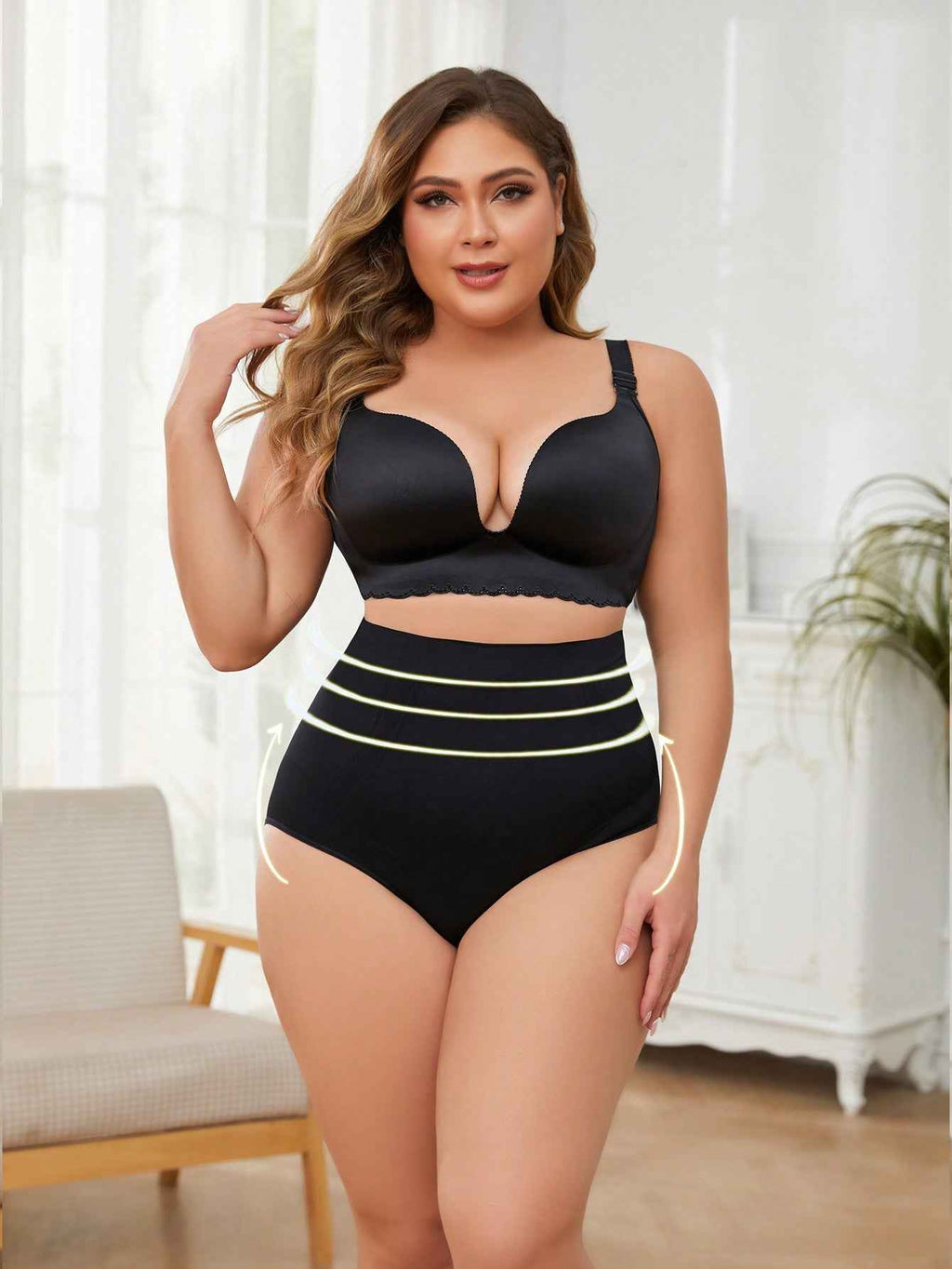 High-Waisted Shapewear Shorts for Women – Seamless Tummy Control Butt Lifter & Thigh Slimmer (0XL–3XL)