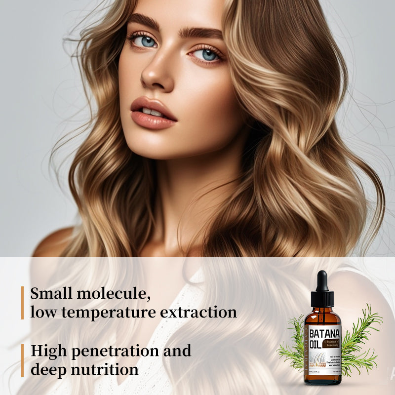 Mysense Batana Hair Oil – Natural Scalp & Hair Strengthening Oil with Castor & Coconut - Glowify