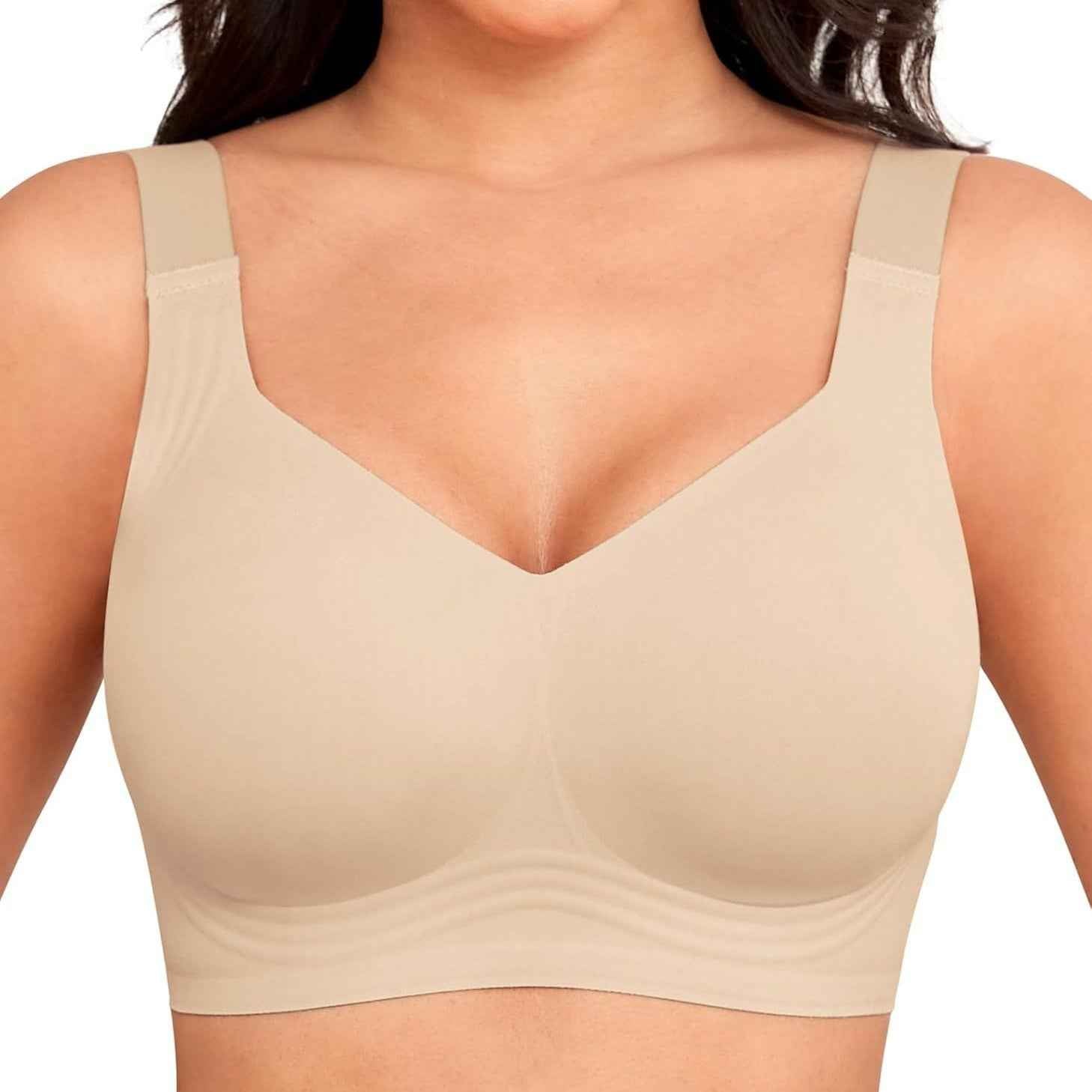 Glowify Comfy Wireless Bra – Full Coverage, All-Day Comfort Wireless Bra - Glowify
