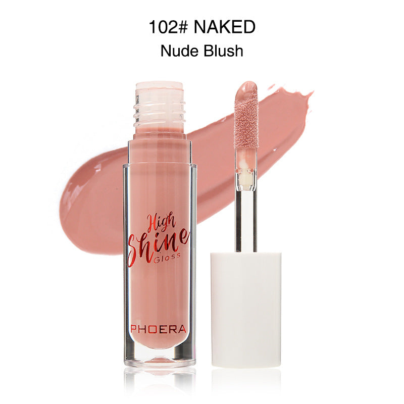Solid Jelly Lipstick Crystal Lip Balm – Long-Lasting Moisturizing Lip Glaze with Grape Seed & Cucumber (30g) - Glowify