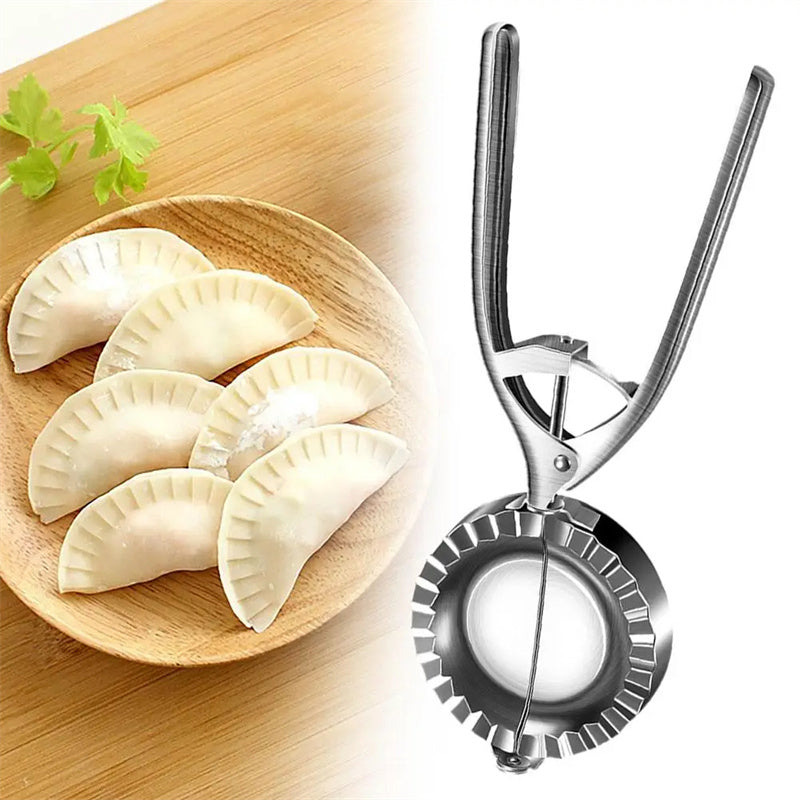 Stainless Steel Dumpling Maker Press – Perfectly Sealed Dumplings in Seconds | Easy Homemade Dumplings, Pierogi & Empanadas Tool - Glowify
