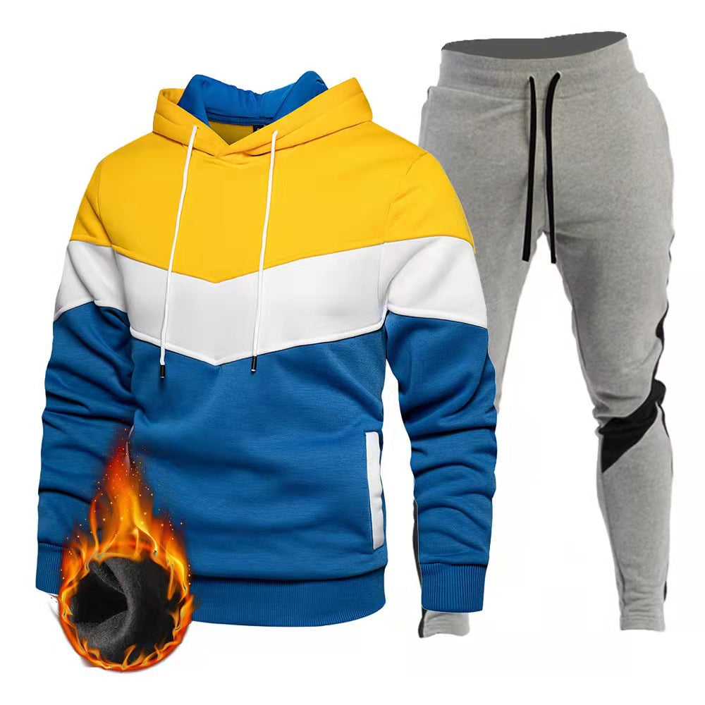 Hooded Sportswear Set - Casual Two-Piece Hoodie & Jogger Suit - Glowify