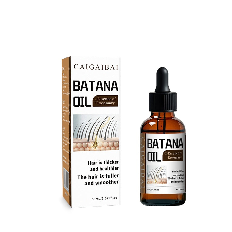 Mysense Batana Hair Oil – Natural Scalp & Hair Strengthening Oil with Castor & Coconut - Glowify