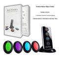 Wireless Key Finder Locator Set (1 Transmitter + 4 Receivers) – 40m Range, Beep Sound Anti-Lost Tracker - Glowify