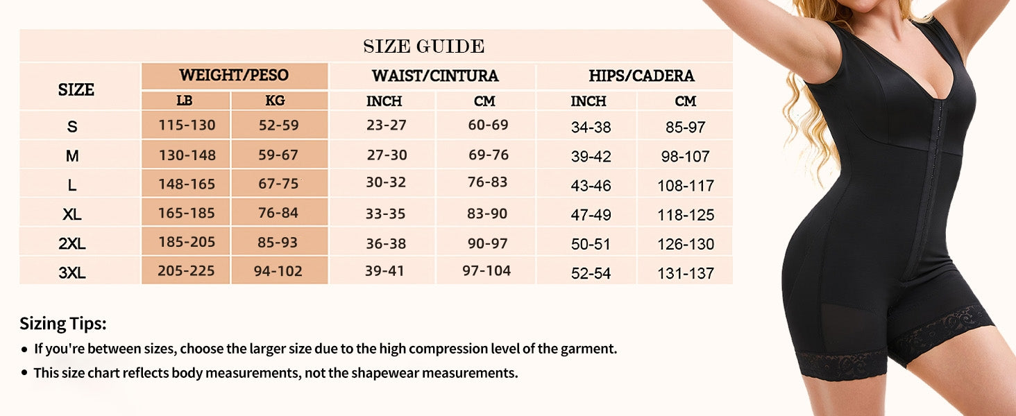 Colombian Full-Body Shapewear Faja – Tummy Control, Butt Lift & Wireless Breast Support with Zipper Crotch - Glowify