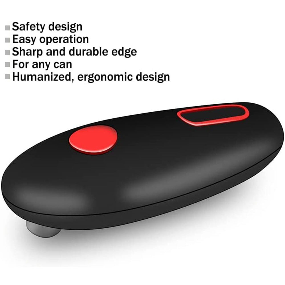One-Touch Electric Can Opener – Automatic Hands-Free Can Opening Tool for Kitchen Safety - Glowify