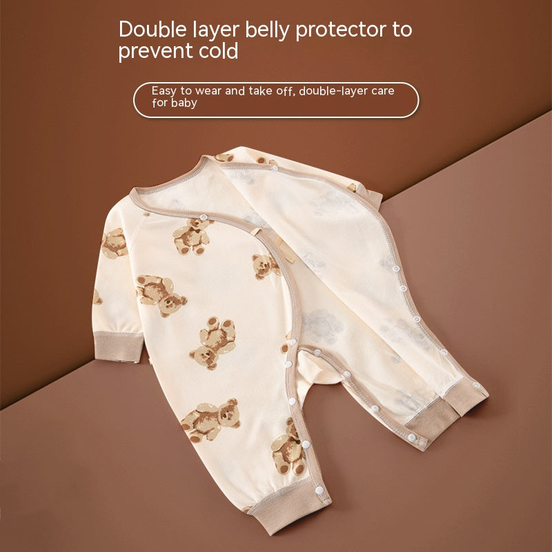 Luxury Teddy Newborn Gift Box – Baby Meeting Etiquette Clothing Set (0–12 Months) - Glowify
