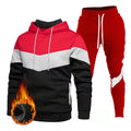 Hooded Sportswear Set - Casual Two-Piece Hoodie & Jogger Suit - Glowify