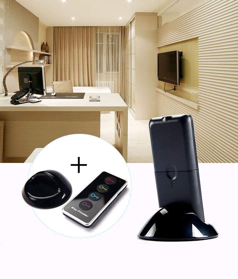 Wireless Key Finder Locator Set (1 Transmitter + 4 Receivers) – 40m Range, Beep Sound Anti-Lost Tracker - Glowify