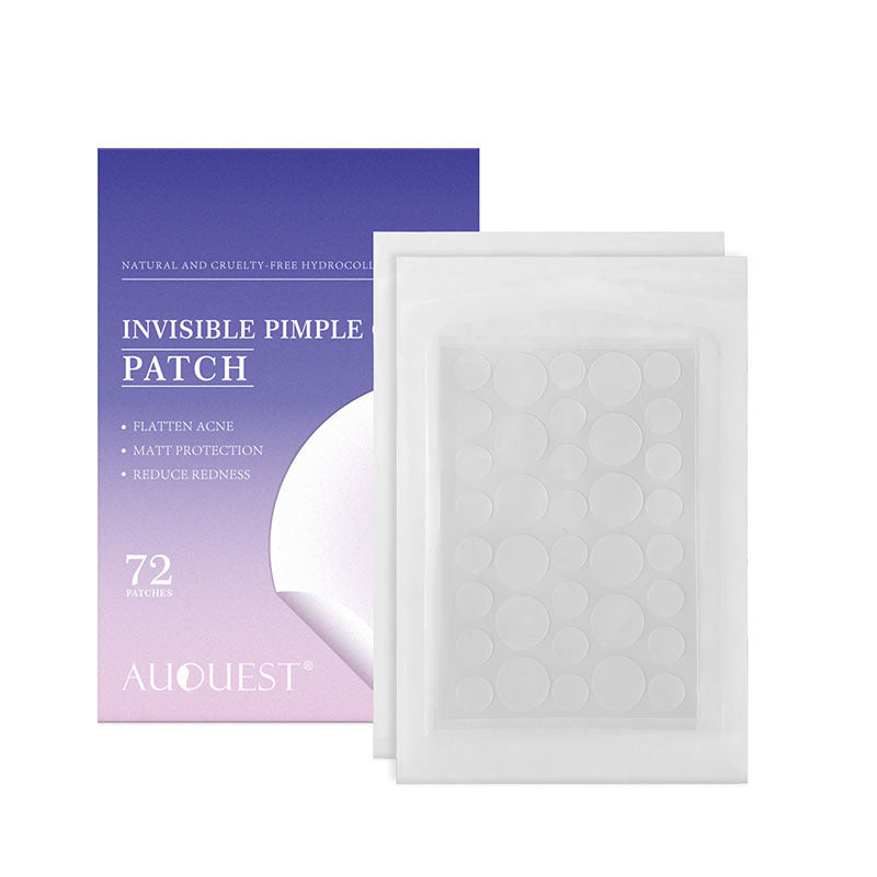 Pimple Patches (Hydrocolloid) – Invisible Acne Patch Concealer, 72pcs - Glowify