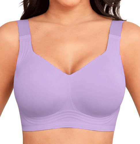 Glowify Comfy Wireless Bra – Full Coverage, All-Day Comfort Wireless Bra - Glowify
